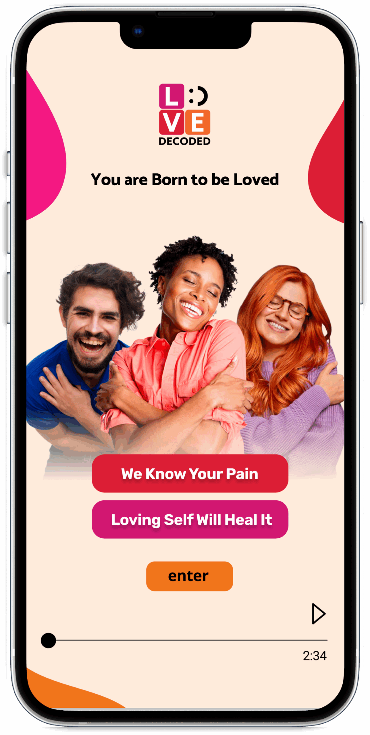 App screens